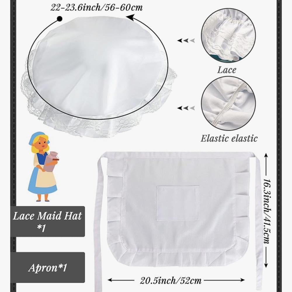 Colonial Costume Accessories - Picture 2 of 3